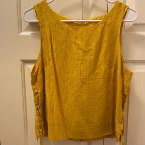 NWT Anthropologie Mauve Linen tank